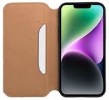 Flipové pouzdro Dual Pocket pro Samsung Galaxy S23, zlatá
