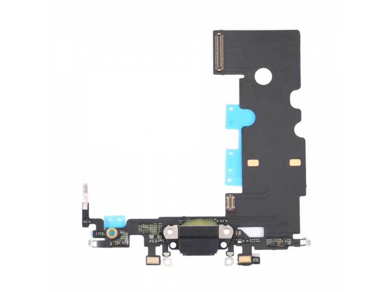 Levně Charging Dock Connector Flex for Apple iPhone SE 2020 Black