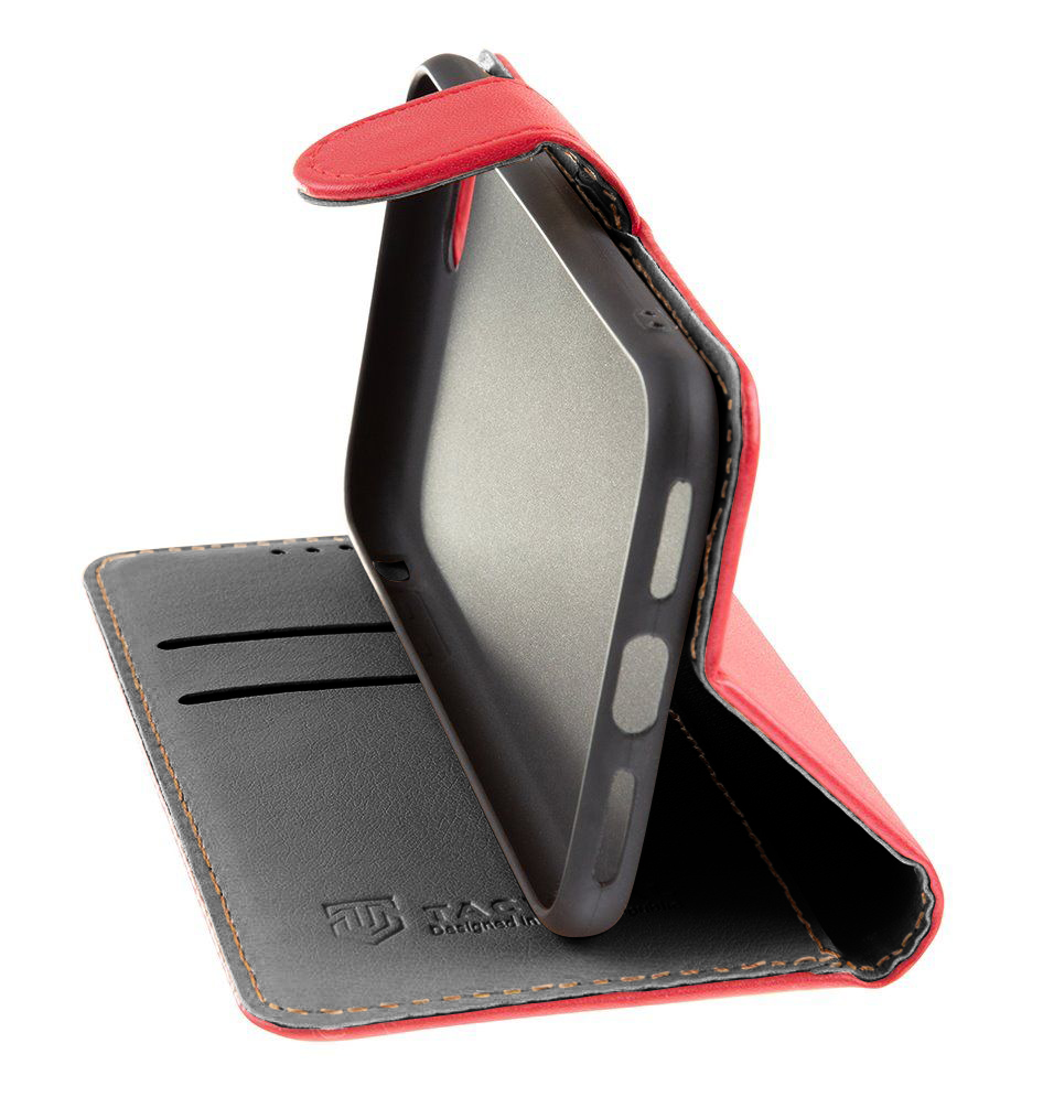 Flipové pouzdro Tactical Field Notes pro T-Mobile T Phone Pro 5G, červená