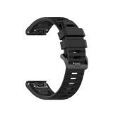 Silikonový řemínek FIXED Silicone Strap pro Garmin QuickFit 22mm, černá