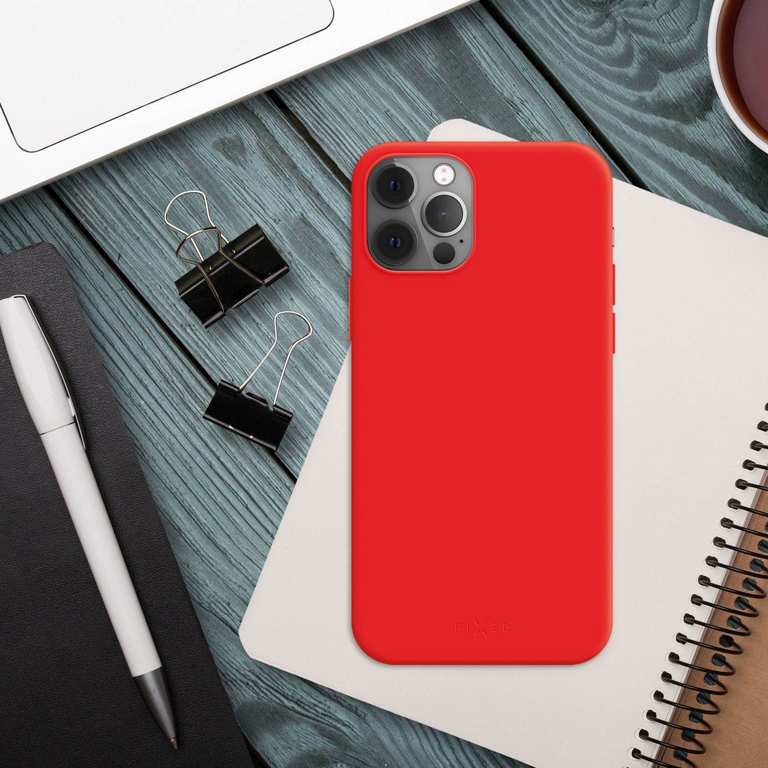 Zadní kryt Fixed Story pro Motorola Moto E13, červená