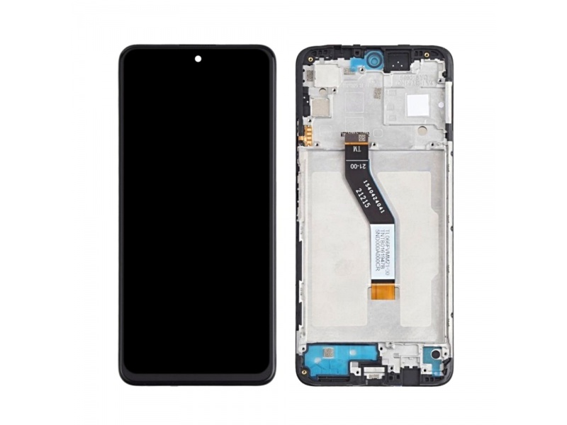 LCD + dotyk + rámeček pro Xiaomi Poco M4 Pro 5G, black (Service Pack)