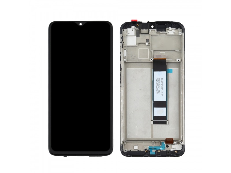 LCD + dotyk + rámeček pro Xiaomi Redmi 9T, black (Service Pack)