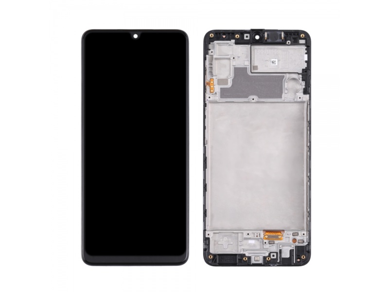 LCD + dotyk + rámeček pro Samsung Galaxy M22, black (Service Pack)