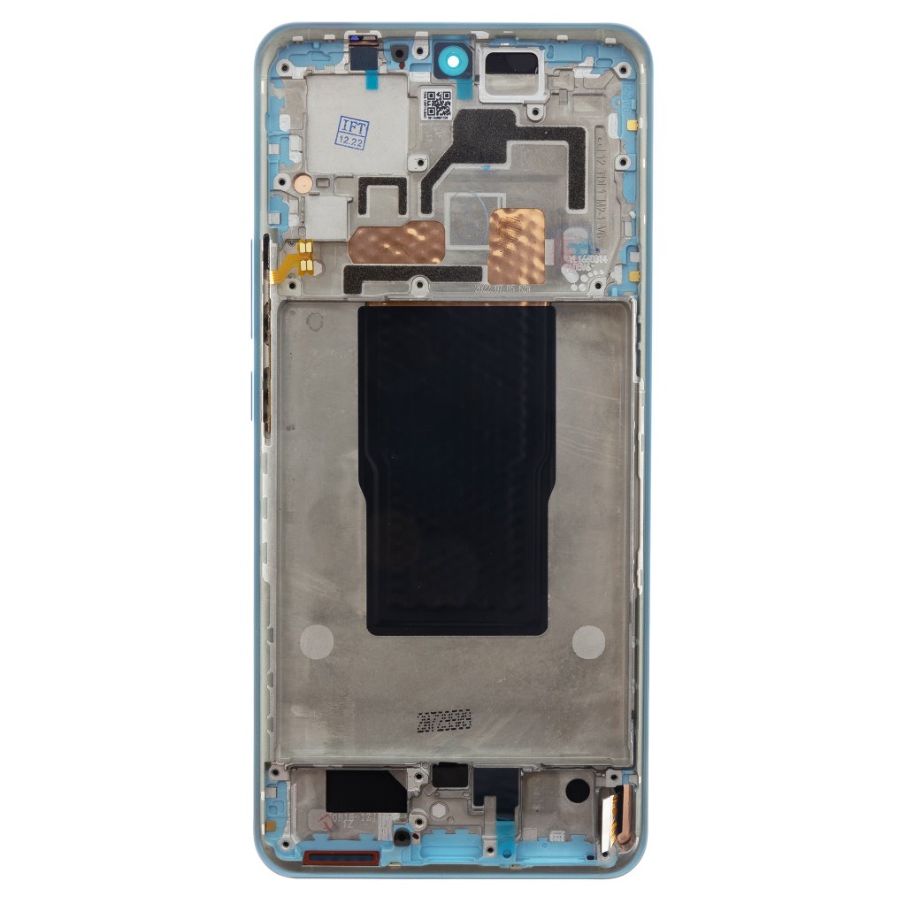 LCD + dotyk + přední kryt pro Xiaomi 12T/12T Pro, blue