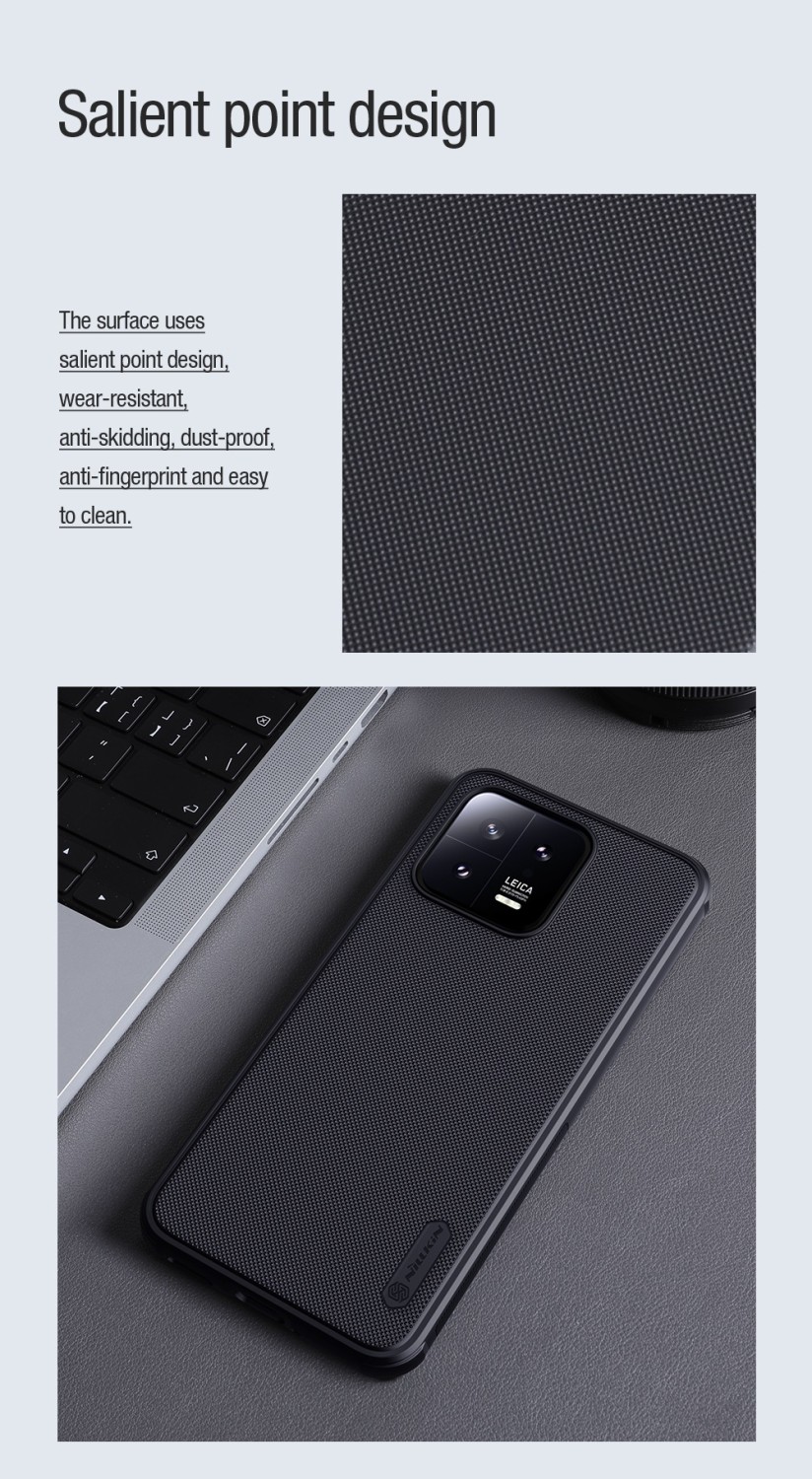 Zadní kryt Nillkin Frosted PRO Magnetic pro Xiaomi 13, černá