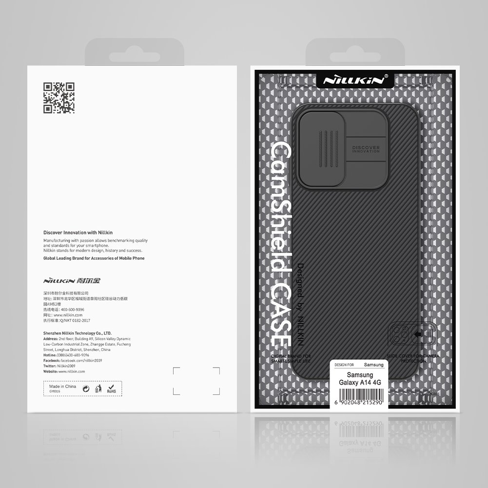 Zadní kryt Nillkin CamShield pro Samsung Galaxy A14 4G, černá