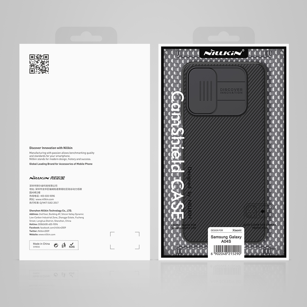 Zadní kryt Nillkin CamShield pro Samsung Galaxy A04s, černá