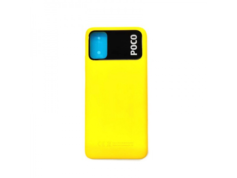 Zadní kryt baterie pro Xiaomi Poco M3, yellow (OEM)