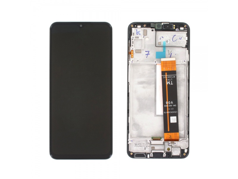 LCD + dotyk + rámeček pro Samsung Galaxy M23 5G, black (Service Pack)