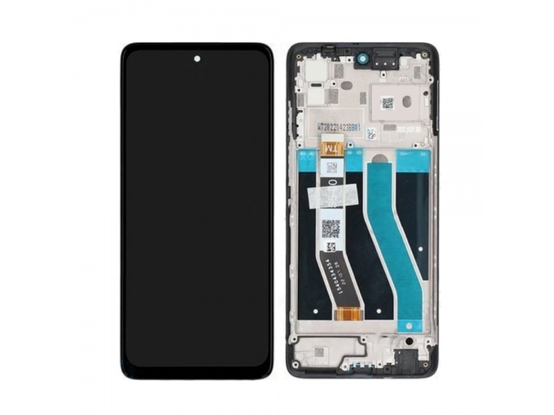 LCD + dotyk + rámeček pro Motorola Moto G62 5G, black (Service Pack)