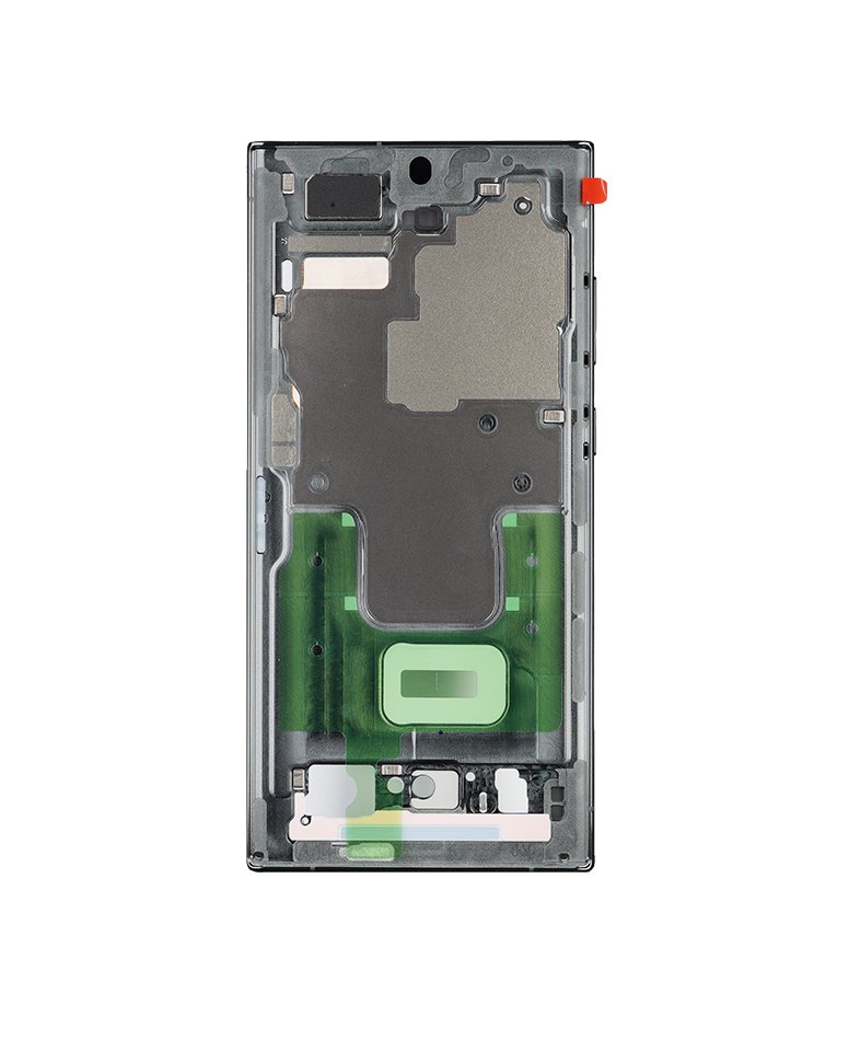 Středový rámeček pro Samsung Galaxy S23 Ultra, green (Service Pack)