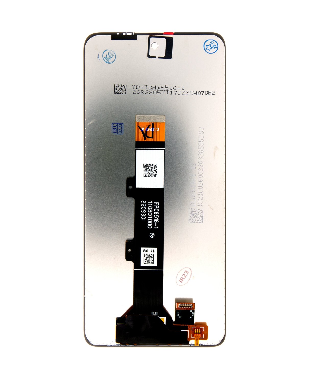 Levně LCD + dotyková deska pro Motorola Moto E22s, black