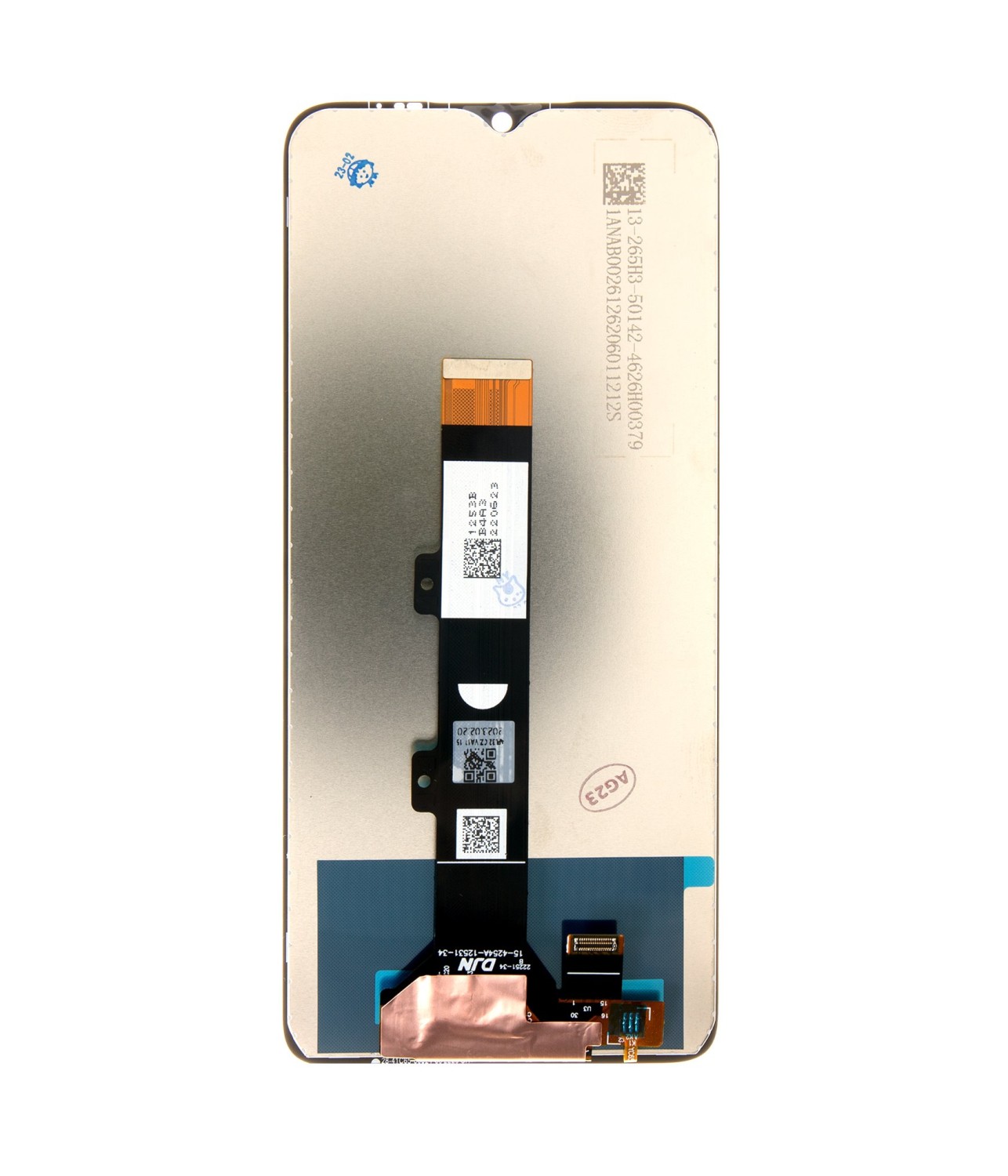 Levně LCD + dotyková deska pro Motorola Moto E22, black