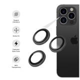 Ochranná skla čoček fotoaparátů FIXED Camera Glass pro Apple iPhone 13/13 mini, space gray
