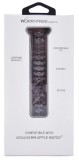 Řemínek Worryfree Dressy S-Block pro Apple 42/44/45mm, black
