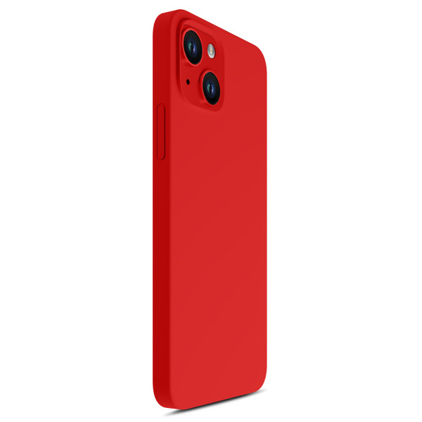 Kryt ochranný 3mk Hardy Silicone MagCase pro Apple iPhone 13, Red
