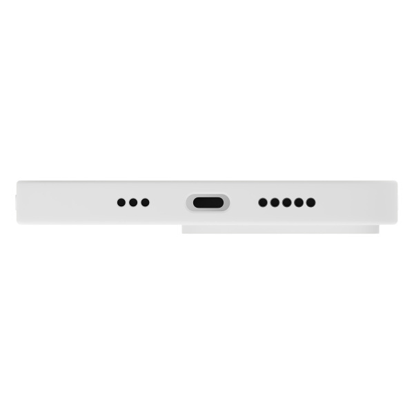 Kryt ochranný 3mk Hardy Silicone MagCase pro Apple iPhone 13 Pro Max, Silver White