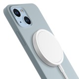 Kryt ochranný 3mk Hardy Silicone MagCase pro Apple iPhone 14 Plus, Sierra Blue
