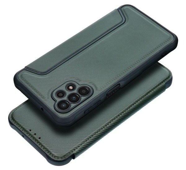 Flipové pouzdro RAZOR Book pro Samsung Galaxy A34 5G, tmavě zelená