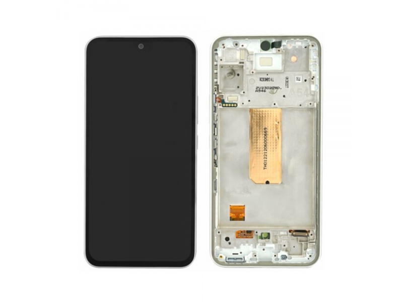LCD + dotyk + rámeček pro Samsung Galaxy A54 5G, white (Service pack)