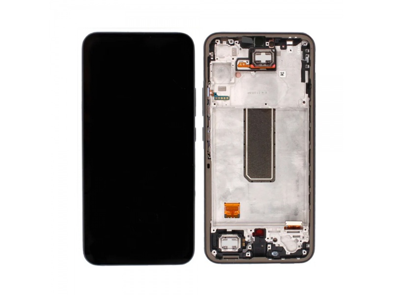 LCD + dotyk + rámeček pro Samsung Galaxy A34 5G, black (Service pack) + DOPRAVA ZDARMA