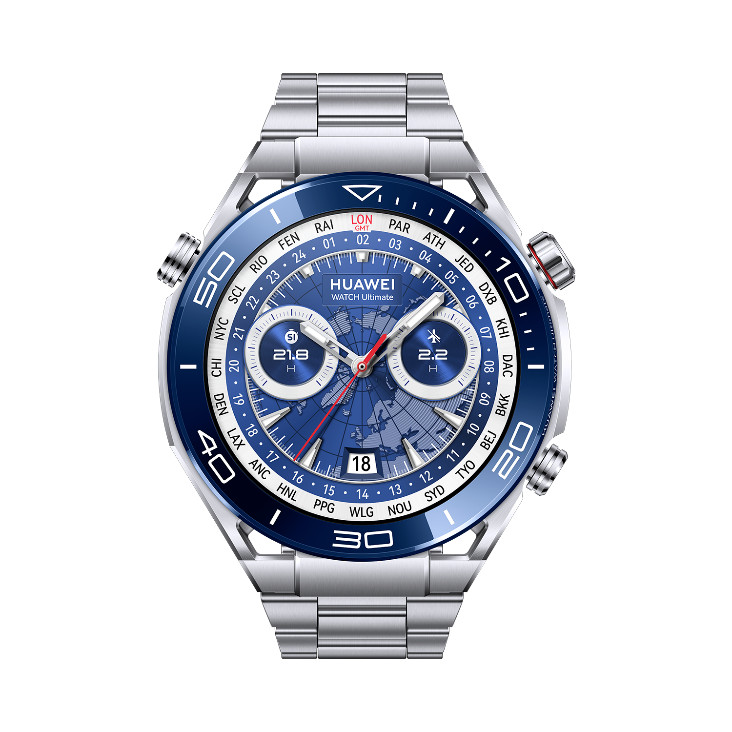 Huawei Watch Ultimate Voyage modrá