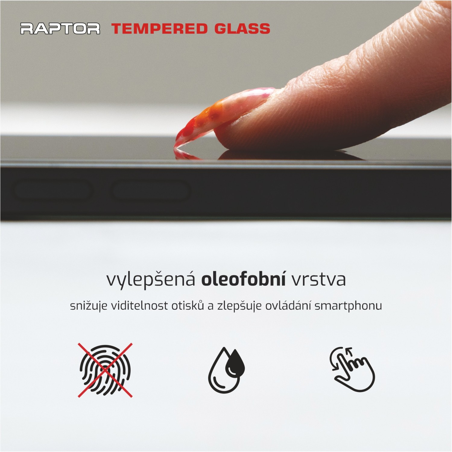 Tvrzené sklo Swissten Raptor Diaomond Ultra Clear 3D pro Realme8/8 Pro, černá