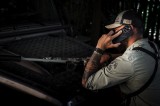 Tactical Camo Troop Kryt pro Apple iPhone 14 Black