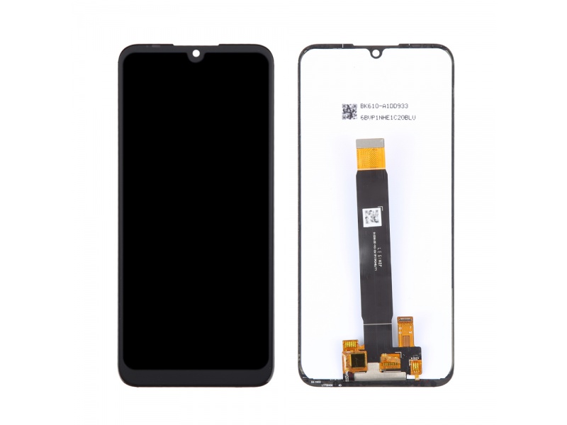 LCD + dotyková deska pro Motorola Moto E6s Plus /E6s, black (OEM)