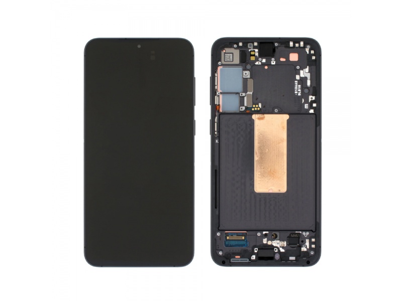 LCD + dotyk + rámeček pro Samsung Galaxy S23+, černá (Service Pack)