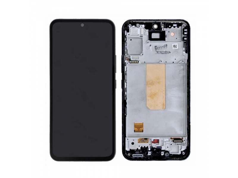 LCD + dotyk + rámeček pro Samsung Galaxy A54 5G, černá (Service Pack)