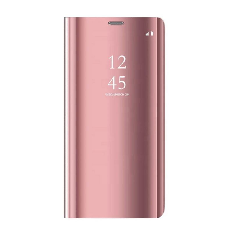 Levně Flipové pouzdro Cu-Be Clear View pro Samsung Galaxy A54, růžová