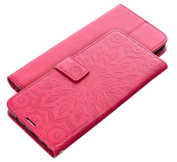 Pouzdro MEZZO pro Xiaomi Redmi Note 12 4G, mandala magenta