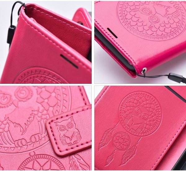 Pouzdro MEZZO pro Xiaomi Redmi 12C, dreamcatcher magenta