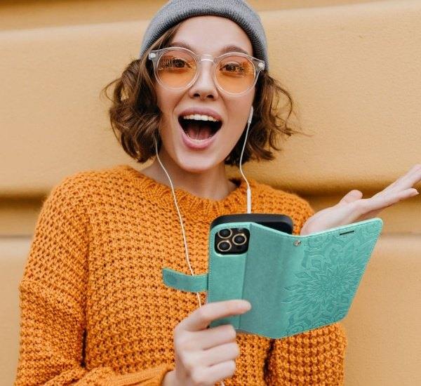 Pouzdro MEZZO pro Xiaomi Redmi 12C, mandala green