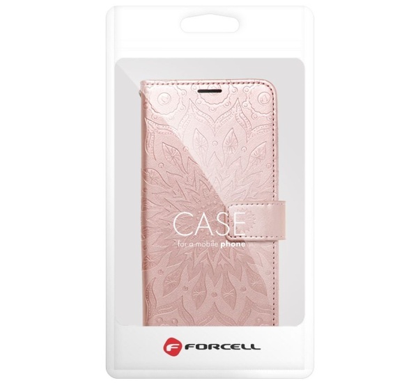 Pouzdro MEZZO pro Samsung Galaxy A34 5G (SM-A346) mandala rose gold