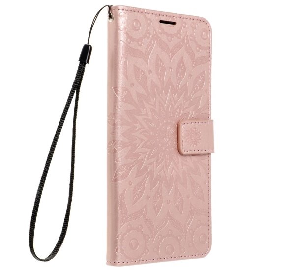 Pouzdro MEZZO pro Samsung Galaxy A14 4G / A14 5G (SM-A145/ A146) mandala rose gold