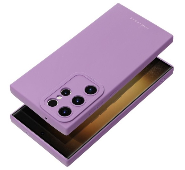 Kryt ochranný Roar Luna pro Samsung Galaxy S23 Ultra (SM-S918) fialová