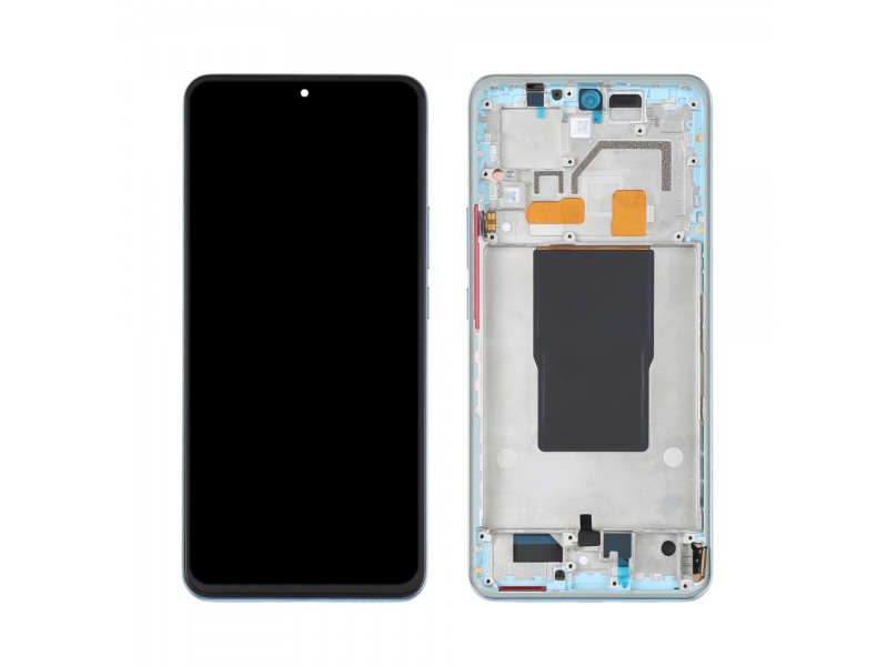 LCD + dotyk + rámeček pro Xiaomi 12T Pro / 12T 5G, blue (Service Pack)