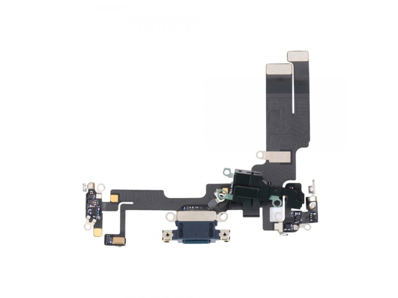 Levně Nabíjecí deska a flex pro Apple iPhone 14 Blue (Genuine)