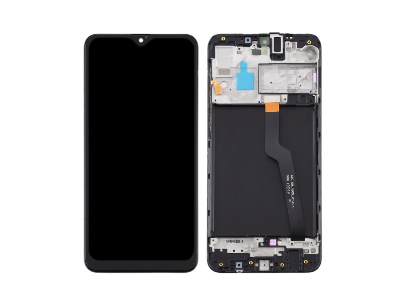 LCD + dotyk + rámeček pro Samsung Galaxy A10, black OEM