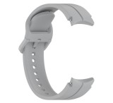 Řemínek pro hodinky Samsung Galaxy Watch 4 / Watch 5 silikonový, šedá