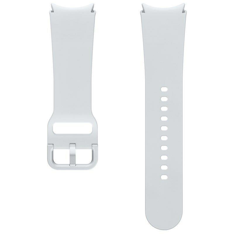 Levně Sportovní řemínek Sport Band ET-SFR93SSEGEU velikost S/M pro Samsung Galaxy Watch6, stříbrná