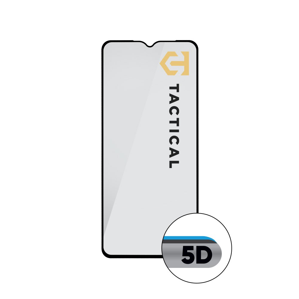 Ochranné sklo Tactical Glass Shield 5D pro Infinix Hot 30i, černá