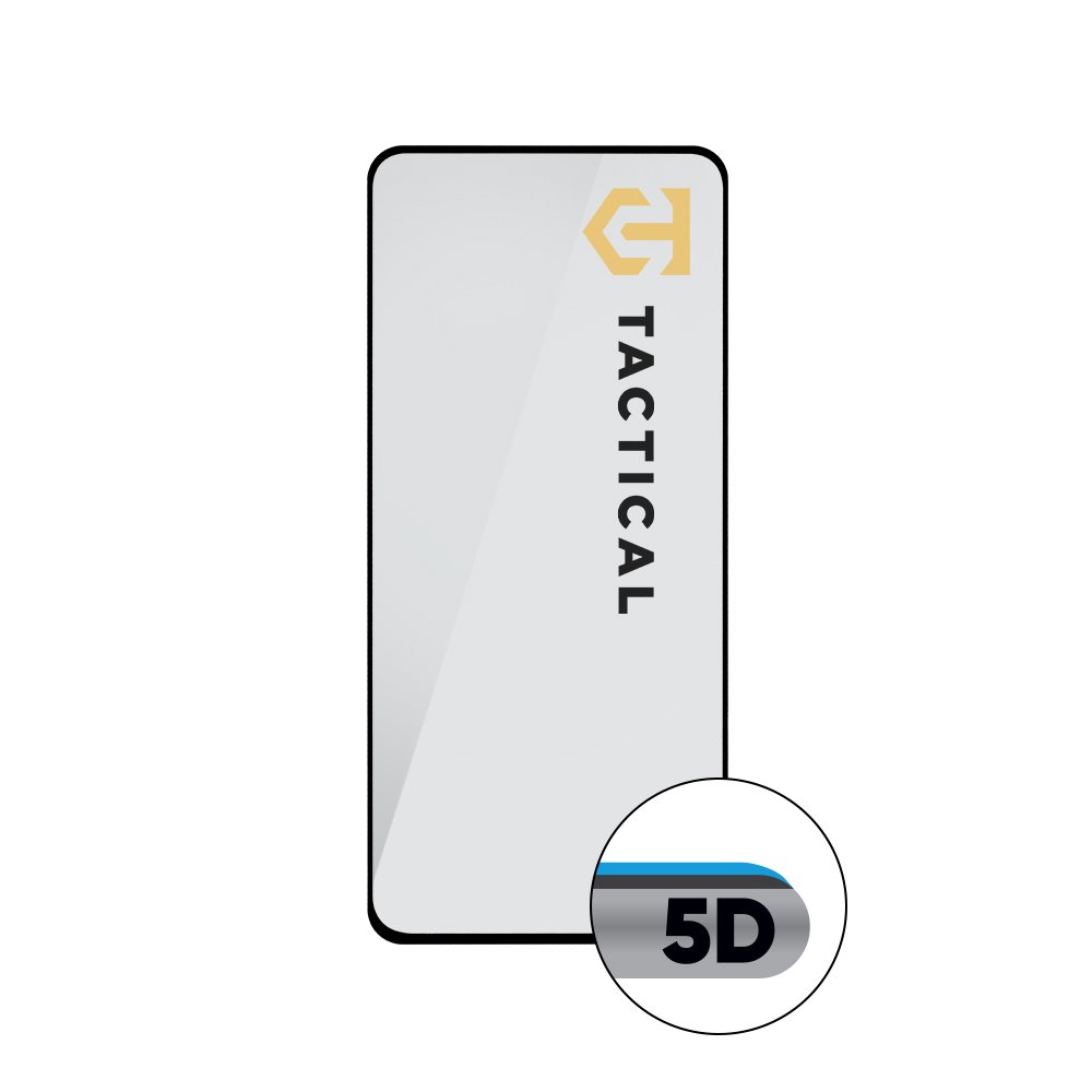Levně Ochranné sklo Tactical Glass Shield 5D pro Poco F5 Pro 5G, černá