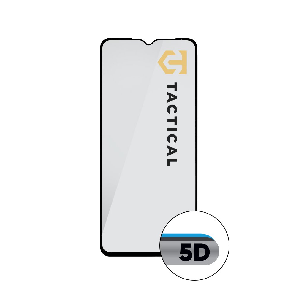 Levně Ochranné sklo Tactical Glass Shield 5D pro Realme C33, černá