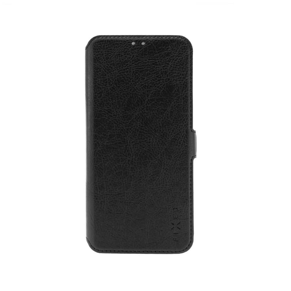 Levně Flipové pouzdro FIXED Topic pro Xiaomi Redmi Note 12R, černá