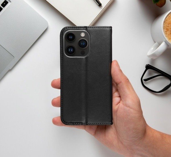 Flipové pouzdro Smart Magneto pro Xiaomi Redmi 9A, černá
