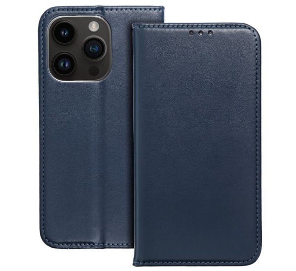 Flipové pouzdro Smart Magneto pro Xiaomi Redmi 10 5G, tmavě modrá